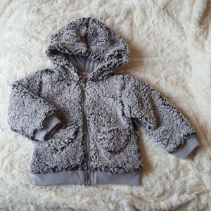 Monkey Bars super soft 12m hoodie with ears